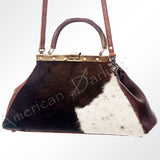 American Darling ADBG654 Crossbody Hair-On Genuine Leather Women Bag Western Handbag Purse