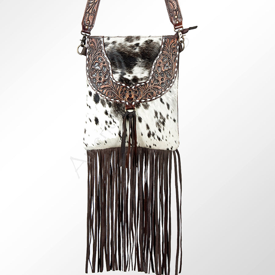 American Darling Large Crossbody Hand Tooled Saddle Blanket Genuine Leather Western Women Bag Handbag Purse | for Cute