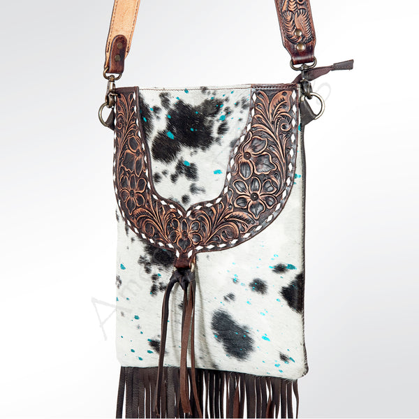 American Darling Large Crossbody Hand Tooled Saddle Blanket Genuine Leather Western Women Bag Handbag Purse | for - Uhorse