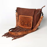 American Darling ADBGZ265A Large Crossbody Hand Tooled Genuine Leather Women Bag Western Handbag Purse