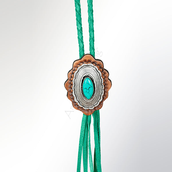 American Darling ADJW106D Braided Genuine Leather Jewelry Necklace by Hilason – Cowboy and equestrian accessories