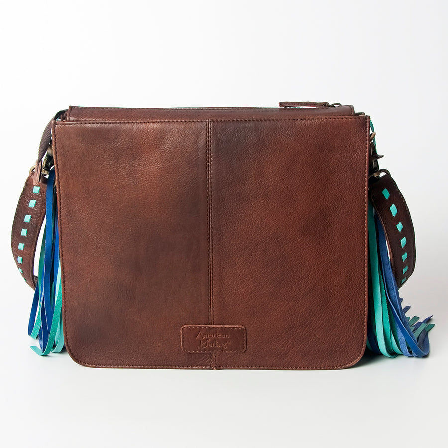American Darling Cross Body Full Grain Genuine Leather Western Women Bag | Black Handbag Purse Crossbody for Cute