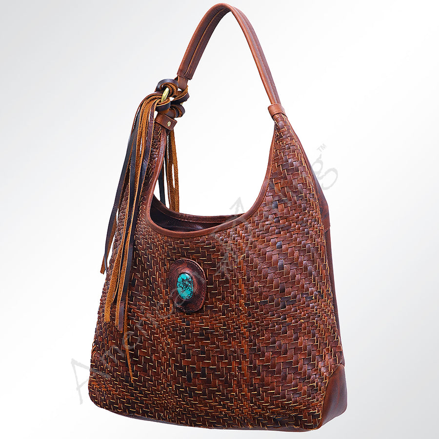 American Darling Hobo Full Grain Genuine Leather Women Bag Western Handbag Purse - Uhorse
