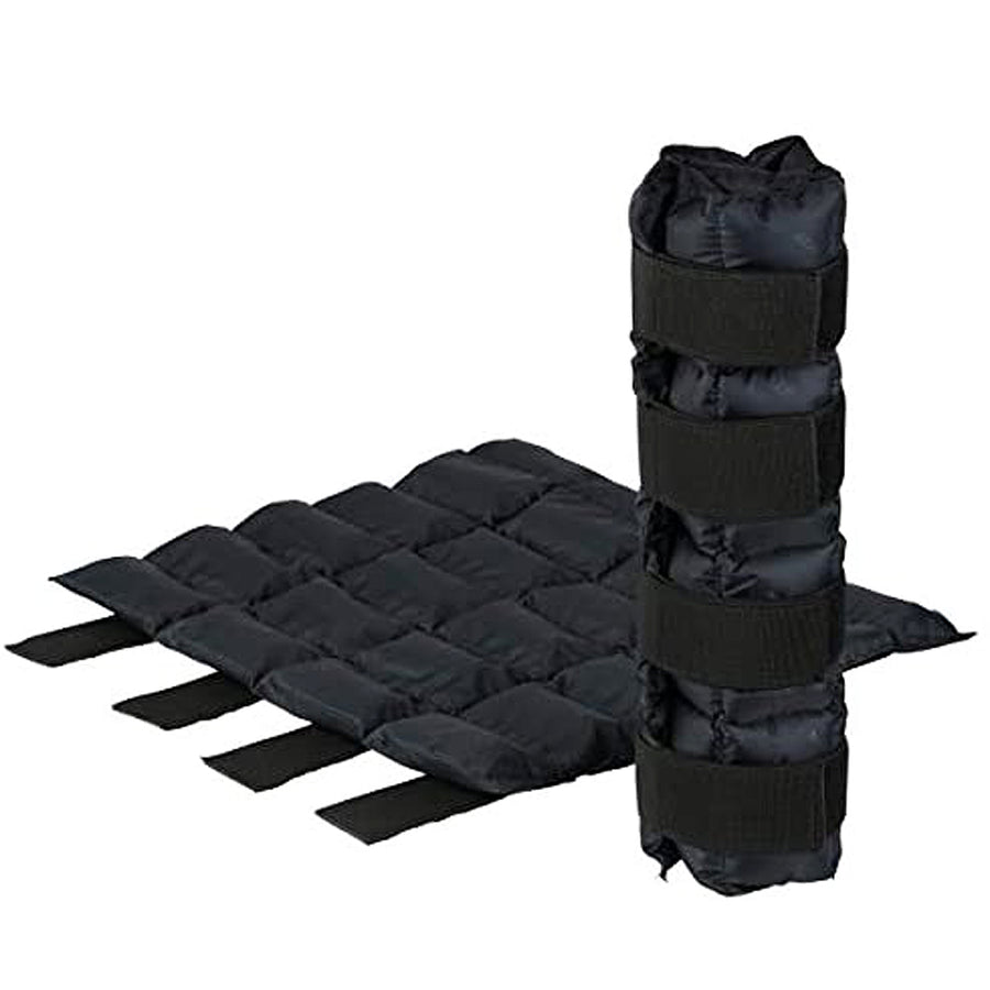 Horze Horse Pro Cooling Therapy Ice Wrap Pair Jet Black - Uhorse