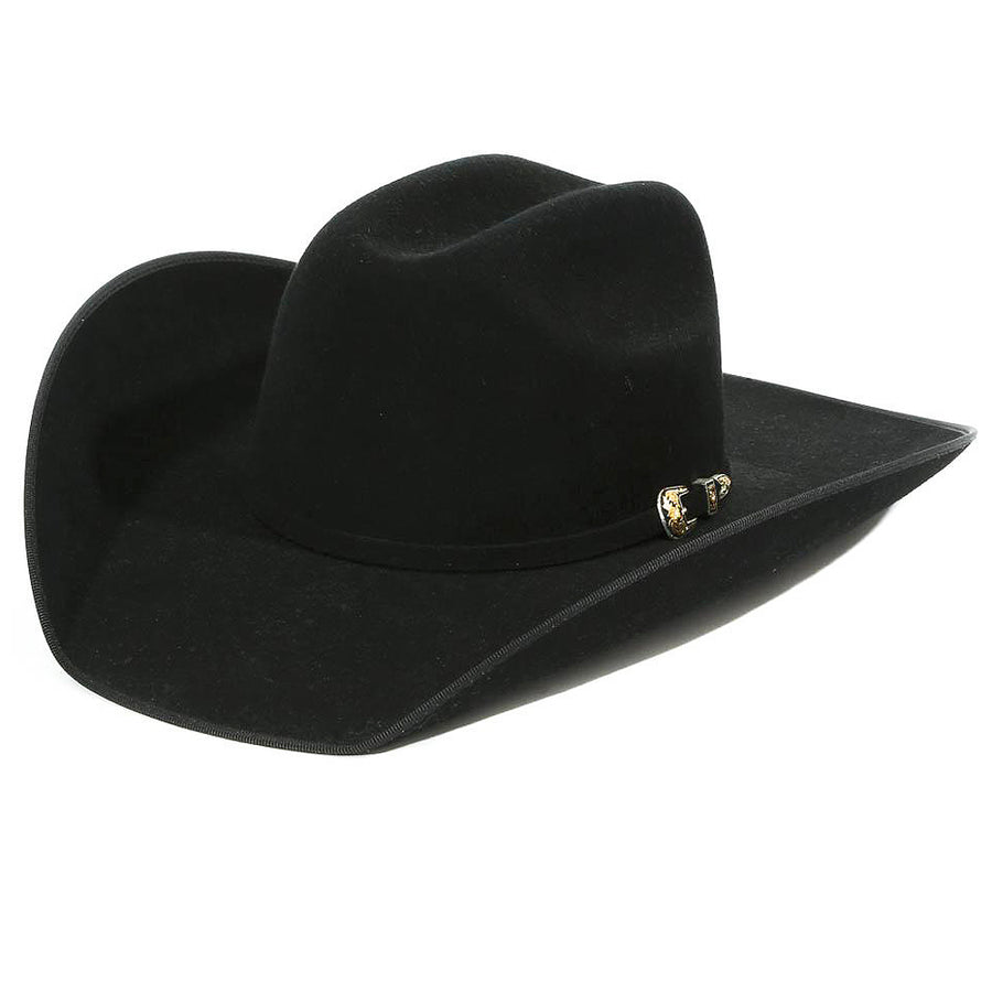 Lone Star Western Style American Cowboy Maverick Kids Hat Black - Uhorse
