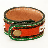 American Darling ADBRF139 Full Grain Genuine Leather Bracelet women