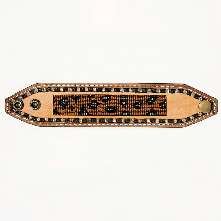 American Darling ADBRF141 Full Grain Genuine Leather Bracelet women – by Hilason – Cowboy and equestrian accessories