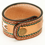 American Darling ADBRF145 Full Grain Genuine Leather Bracelet women