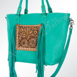 ADBG662 American Darling Hand Tooled Genuine Leather Women Bag Western Handbag Purse