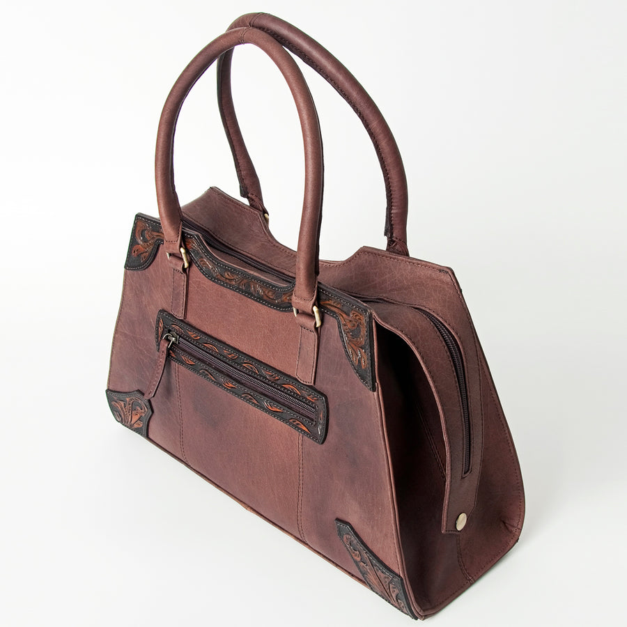 American Darling Tote Hand Tooled Genuine Leather Western Women Bag Handbag Purse | Travel Bags College Casual