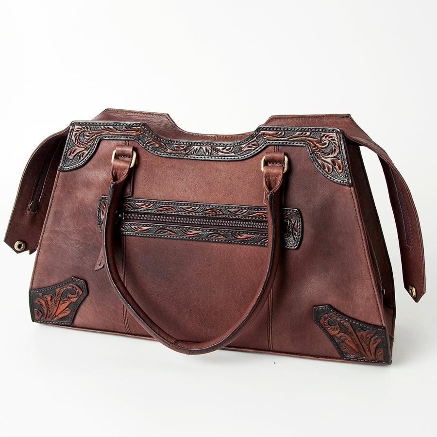 American Darling Tote Hand Tooled Genuine Leather Western Women Bag Handbag Purse | Travel Bags College Casual