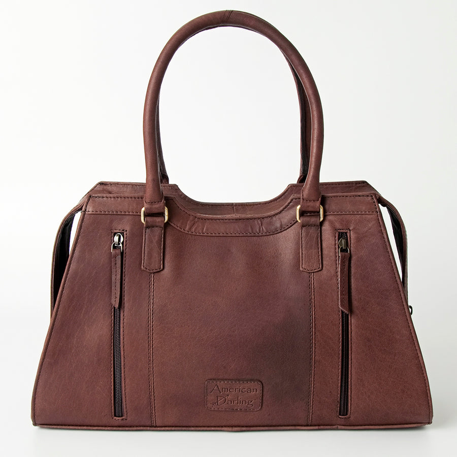 American Darling Tote Hand Tooled Genuine Leather Western Women Bag Handbag Purse | Travel Bags College Casual