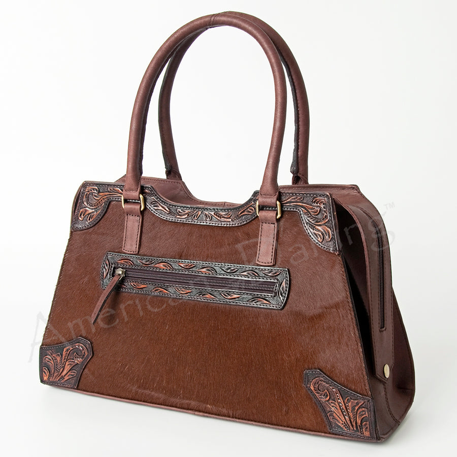 American Darling Tote Hand Tooled Genuine Leather Western Women Bag Handbag Purse | Travel Bags College Casual - Uhorse