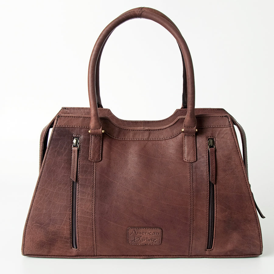 American Darling Tote Hand Tooled Genuine Leather Western Women Bag Handbag Purse | Travel Bags College Casual