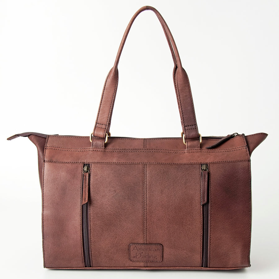 American Darling Tote Hand Tooled Genuine Leather Western Women Bag Handbag Purse | Travel Bags College Casual