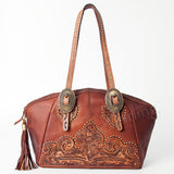 American Darling Tote Hand Tooled Genuine Leather Women Bag Western Handbag Purse