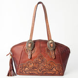 American Darling Tote Hand Tooled Genuine Leather Western Women Bag Handbag Purse | Travel Bags College Casual