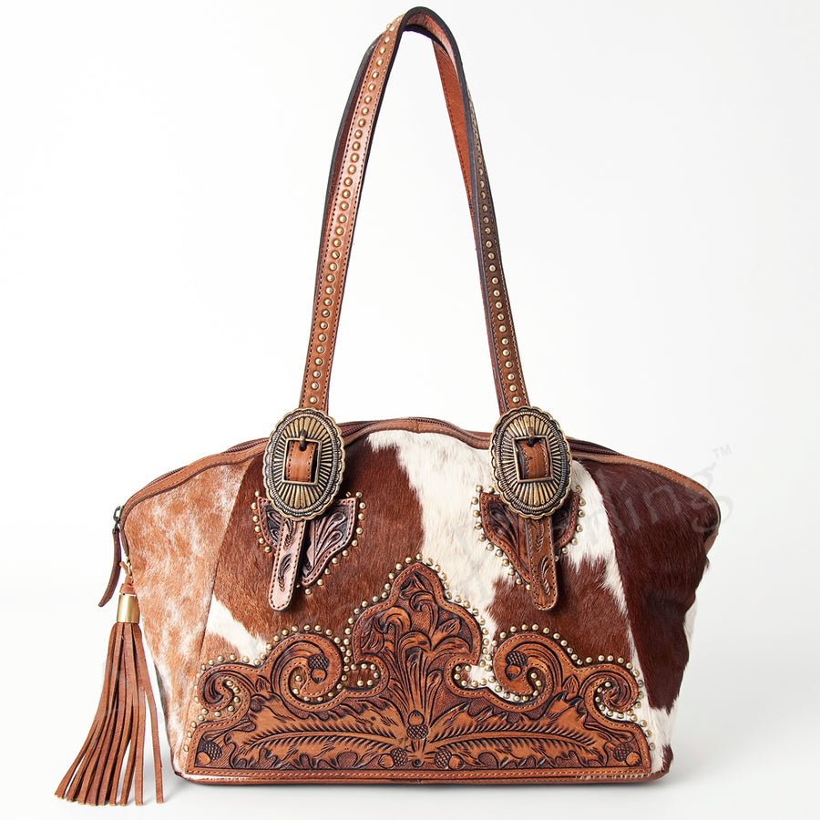 American Darling Tote Hand Tooled Genuine Leather Western Women Bag Handbag Purse | Travel Bags College Casual