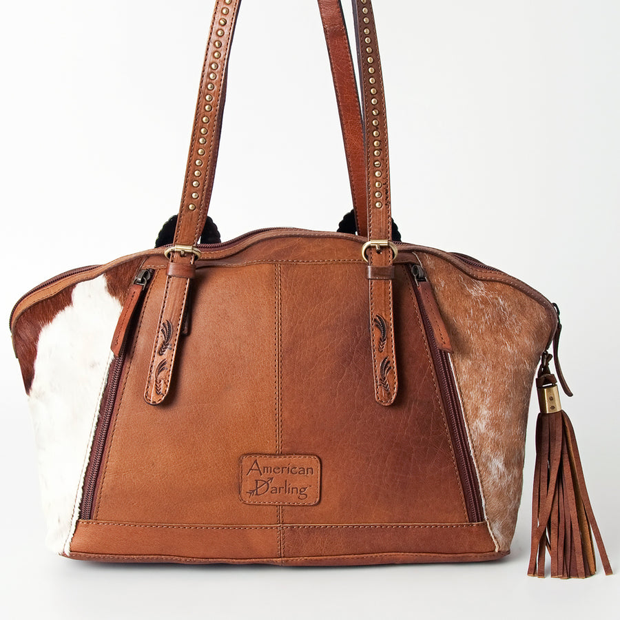 American Darling Tote Hand Tooled Genuine Leather Western Women Bag Handbag Purse | Travel Bags College Casual