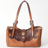 American Darling Tote Hand Tooled Genuine Leather Women Bag Western Handbag Purse