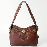 American Darling Tote Hand Tooled Genuine Leather Women Bag Western Handbag Purse