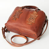 American Darling Tote Hand Tooled Genuine Leather Women Bag Western Handbag Purse