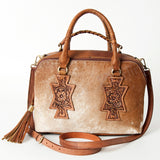 American Darling Tote Hand Tooled Genuine Leather Women Bag Western Handbag Purse