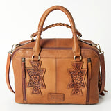 American Darling Tote Hand Tooled Genuine Leather Women Bag Western Handbag Purse