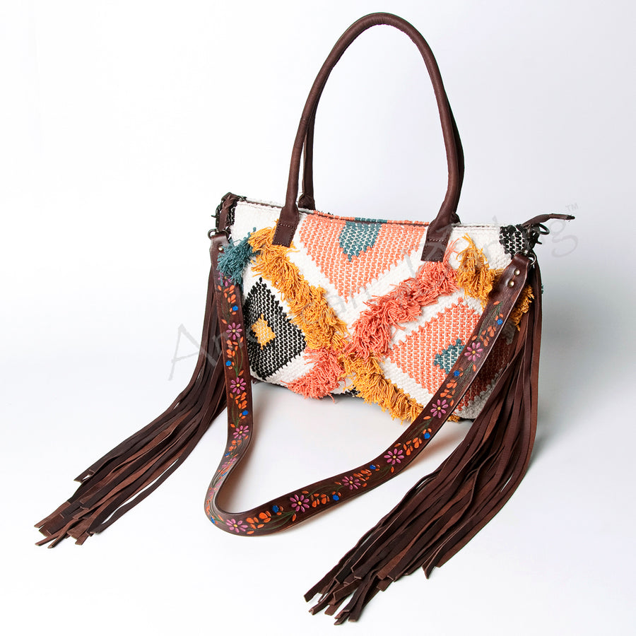 American Darling Cross Body Saddle Blanket Genuine Leather Western Women Bag Handbag Purse | Travel Bags - Uhorse