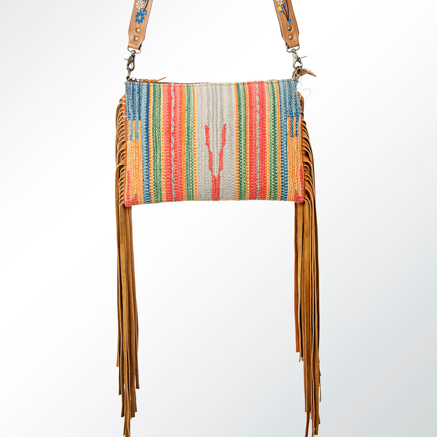 American Darling Cross Body Saddle Blanket Genuine Leather Western Women Bag Handbag Purse | Crossbody for Cute