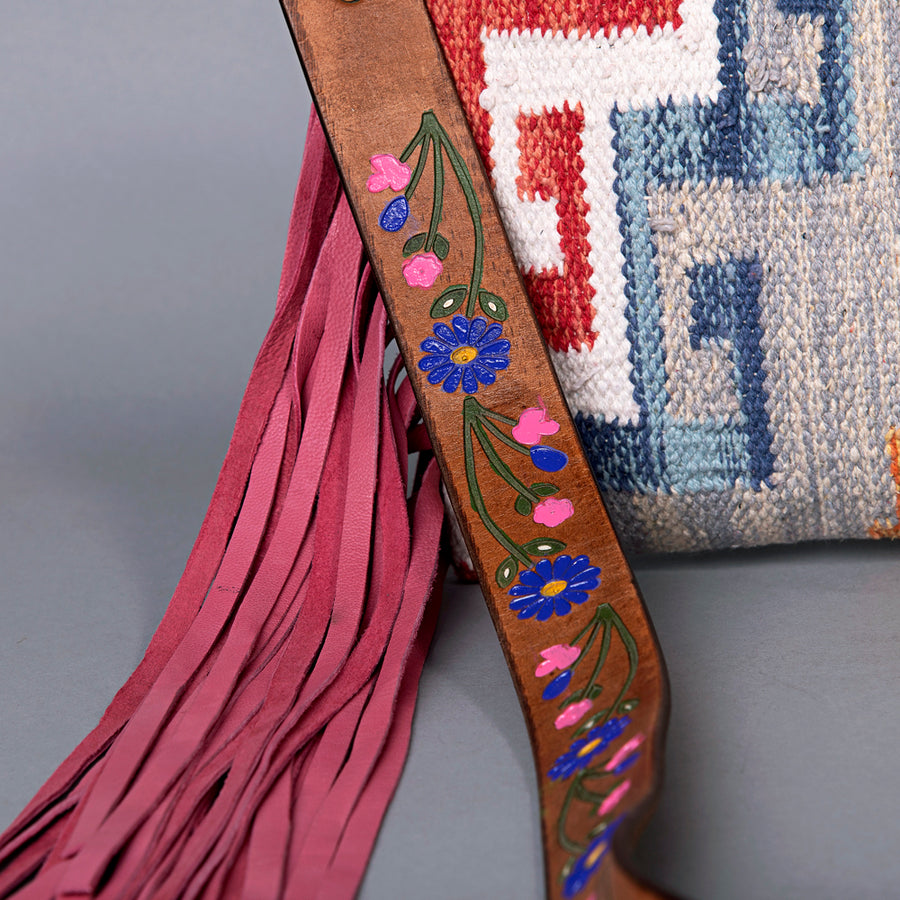 American Darling Cross Body Saddle Blanket Genuine Leather Western Women Bag Handbag Purse | Crossbody for Cute