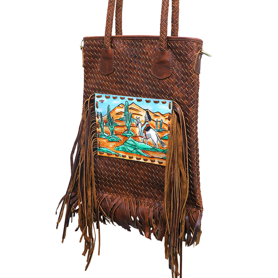 American Darling Tote Full Grain Genuine Leather Western Women Bag | Handbag Purse for Cute