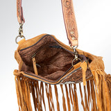 American Darling ADBGA165 Large Crossbody Hand Tooled Genuine Leather Women Bag Western Handbag Purse