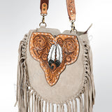 American Darling ADBGA166 Large Crossbody Hand Tooled Genuine Leather Women Bag Western Handbag Purse