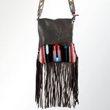 American Darling Messenger Saddle Blanket Genuine Leather Women Bag Western Handbag Purse