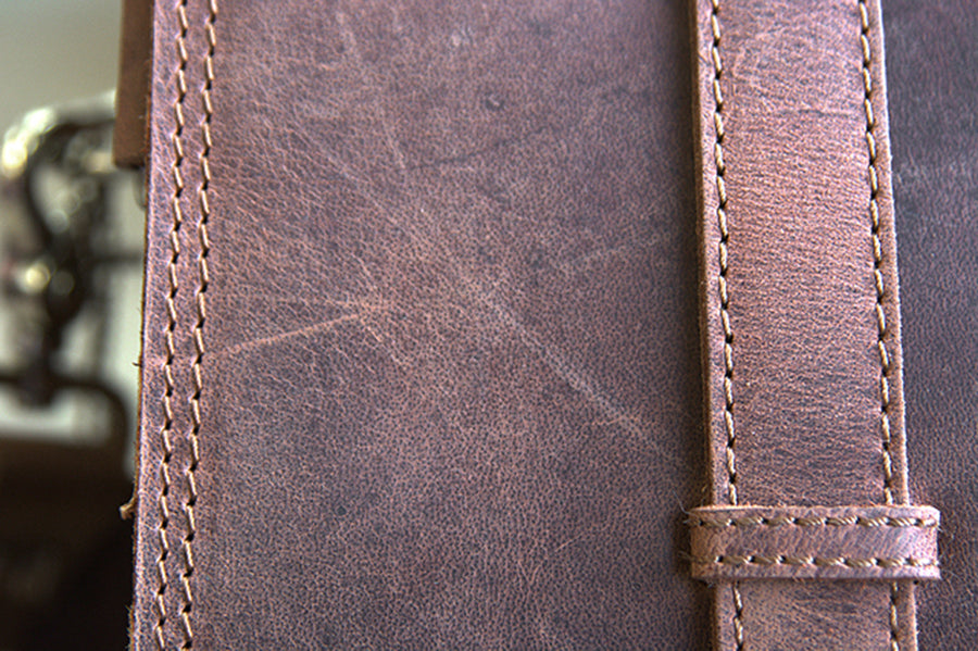 Glanor Bag Buffalo Leather Hand Briefcase Backpack Laptop