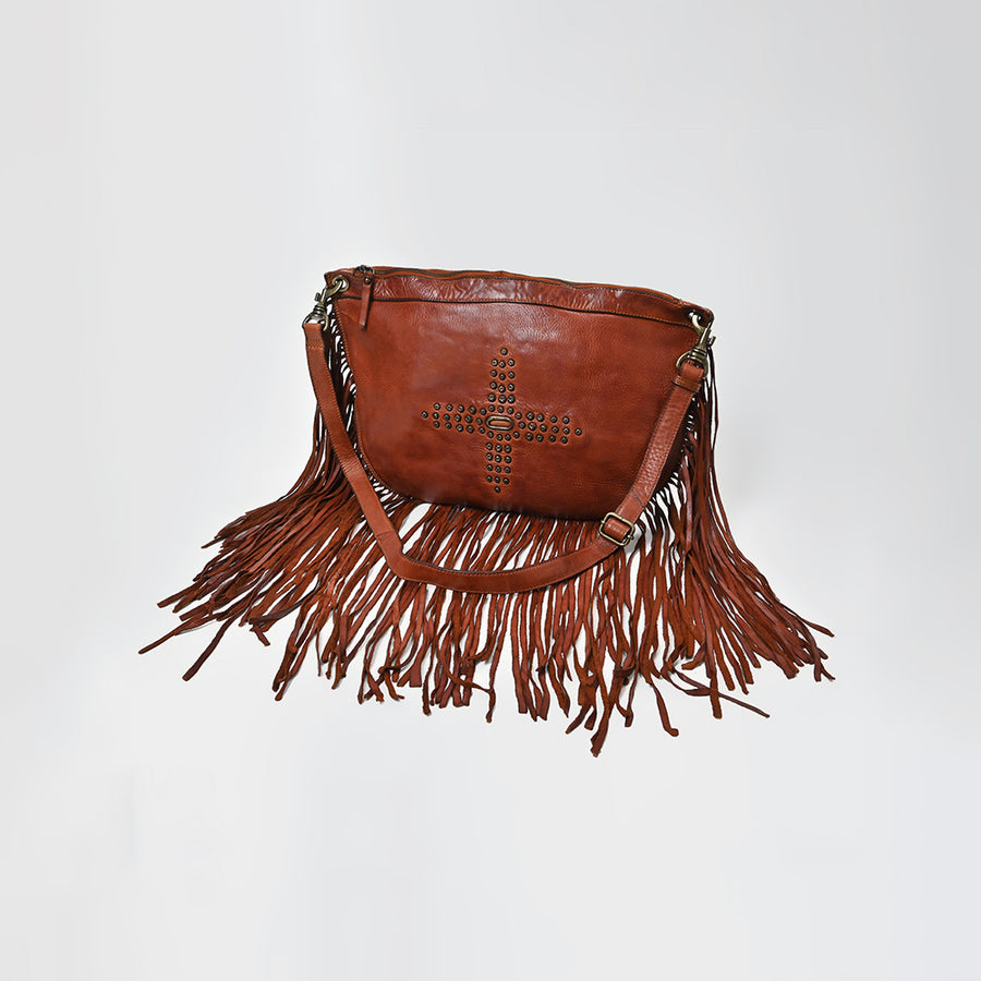 Spaghetti W. Swc128Cg Hobo Vintage Handmade Drum Dyed Genuine European by Hilason – Cowboy and equestrian accessories