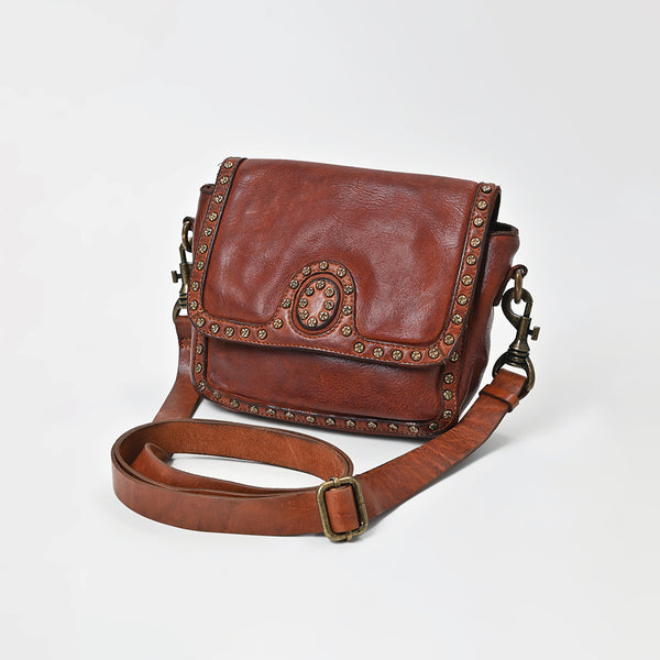 Spaghetti W. Swc149Cg Envelope Vintage Handmade Drum Dyed Genuine by Hilason – Cowboy and equestrian accessories