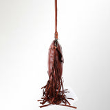 Spaghetti Western Swc150Cg  Messenger Vintage Handmade Drum Dyed Genuine European Cowhide Leather Women Bag Western Handbag Purse