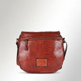 Spaghetti Western Swc157Bcg Cross Body I Vintage Handmade Drum Dyed Genuine European Cowhide Leather Women Bag Western Handbag Purse