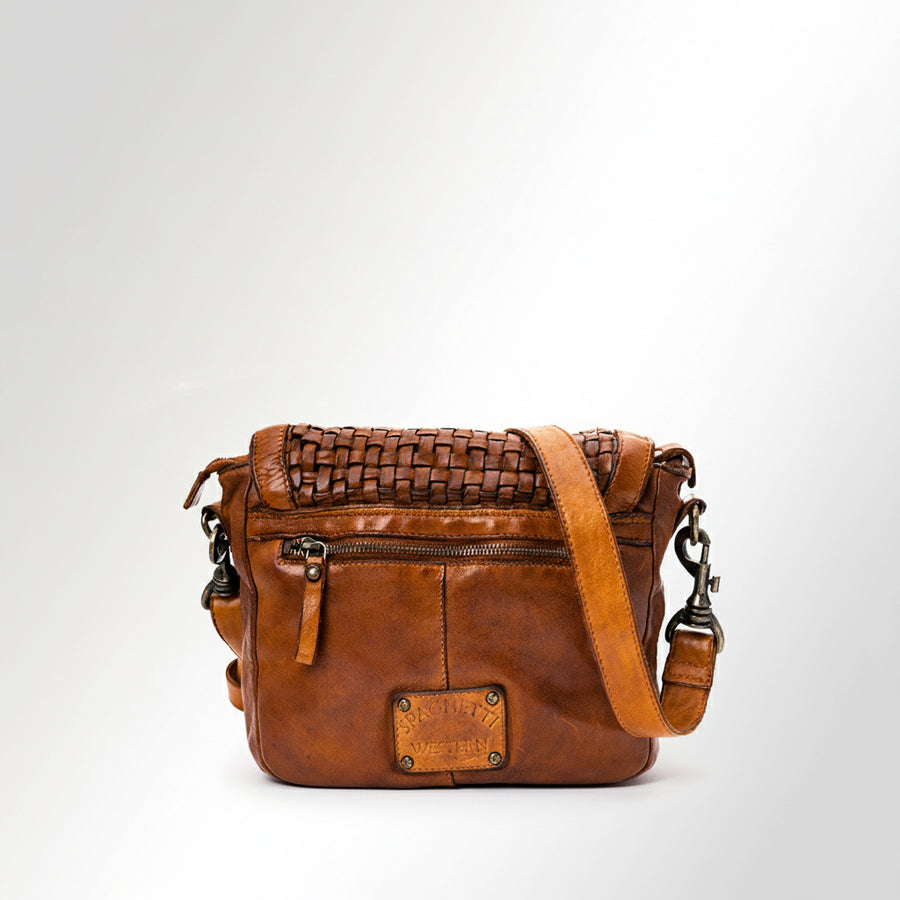 Spaghetti Western Swc159Btan Envelope Vintage Handmade Drum Dyed Genuine European Cowhide Leather Women Bag Western Handbag Purse