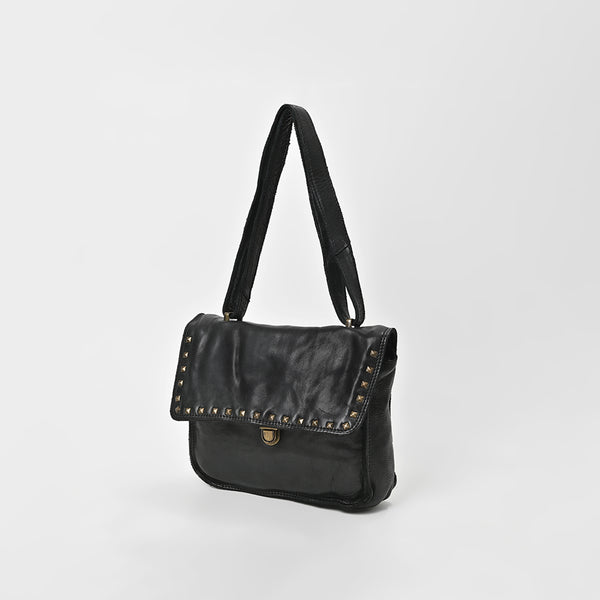 Spaghetti W. Swc163Blk Envelope Vintage Handmade Drum Dyed Genuine by Hilason – Cowboy and equestrian accessories