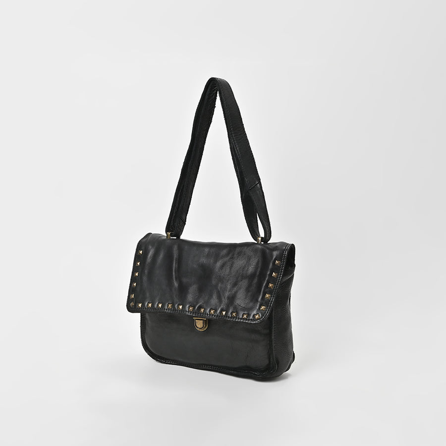 Spaghetti W. Swc163Blk Envelope Vintage Handmade Drum Dyed Genuine by Hilason – Cowboy and equestrian accessories