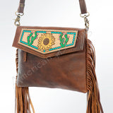 American Darling ADBGA176 Clutch Hand Tooled Genuine Leather Women Bag Western Handbag Purse