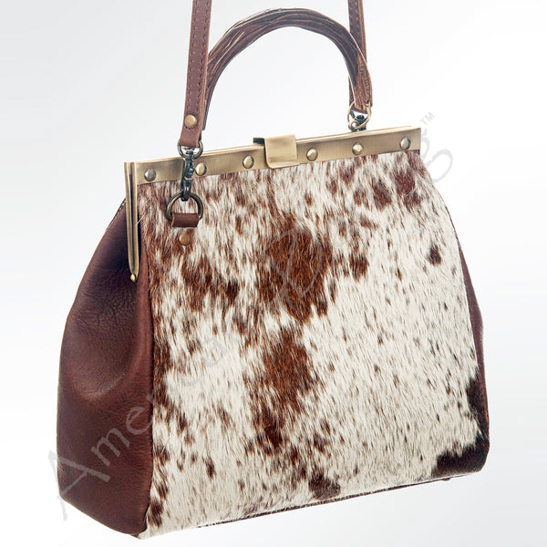 American Darling Hobo Hair On Genuine Leather Women Bag W. Handbag by Hilason – Cowboy and equestrian accessories