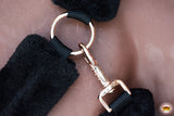 Hilason Comfort Fleece Nylon Horse Halter Black