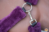 Hilason Comfort Fleece Nylon Horse Halter Mauve