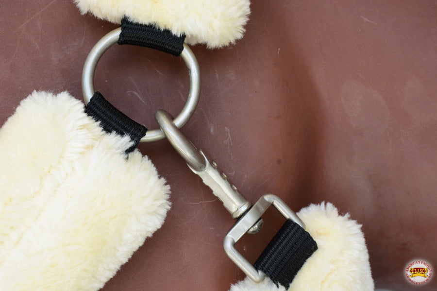 Hilason Comfort Fleece Nylon Horse Halter Natural