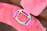Hilason Comfort Fleece Nylon Horse Halter Pink