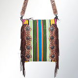 American Darling Large Crossbody Hand Tooled Saddle Blanket Genuine Leather Women Bag Western Handbag Purse| Travel |